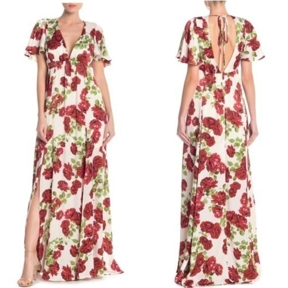 Show Me Your MuMu Dresses & Skirts - NWT Show me your Mumu Faye Flutter Maxi Dress